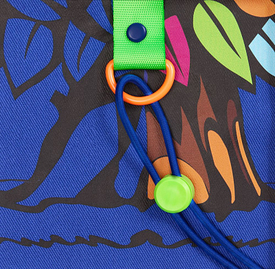 Двойной фиксатор для шнура Brogy, зеленый неон