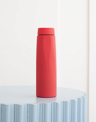 Термос "Calypso", покрытие soft touch, 500 мл, красный