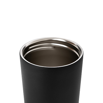 Термокружка вакуумная Strada, черная