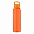 Бутылка пластиковая для воды Sportes, оранжевая - Фото 2