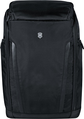 Рюкзак VICTORINOX Altmont Professional Fliptop 15'', чёрный, полиэфирная ткань, 33x26x49 см, 26 л