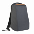 Рюкзак "City" с USB-разъемом, черный с коричневым - Фото 3