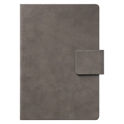 Ежедневник Риц (Ritz) недатированный, серый, твердая обложка