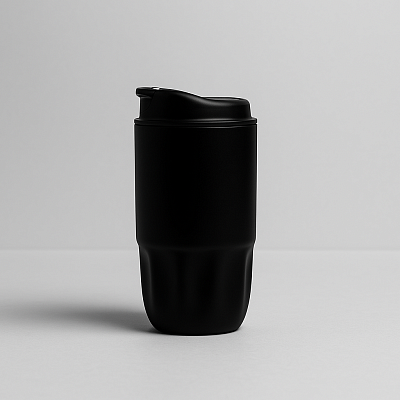 Термостакан Groove (черный)