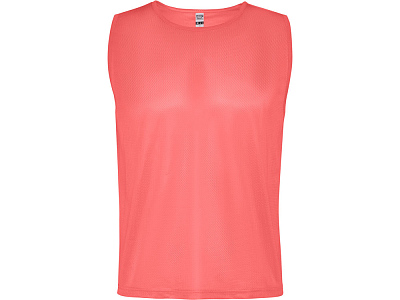 Манишка спортивная Roma, унисекс (Неоновый коралловый)