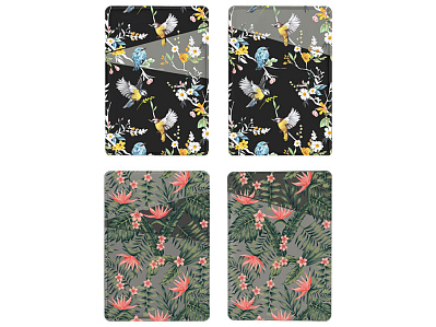 Картхолдер на 3 карты типа бейджа с возможностью полноцветной УФ-печати софт-тач