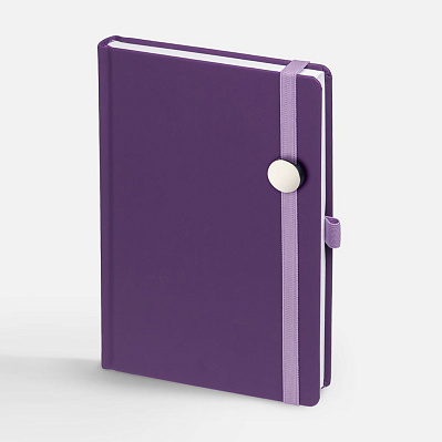 Ежедневник Favor Metal, недатированный  (Фиолетовый)