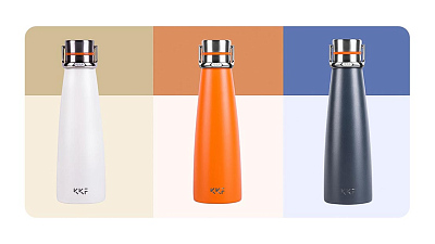 Умный термос Kiss Kiss Fish, розовый