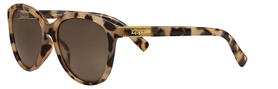 Очки солнцезащитные ZIPPO женские коричневые оправа из поликарбоната