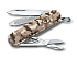 Нож-брелок VICTORINOX Classic SD "Desert Camouflage", 58 мм, 7 функций, бежевый камуфляж - Фото 1