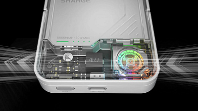 Беспроводной магнитный ПЗУ Sharge ICEMAG 2 Active Cooling