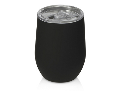 Термокружка Vacuum mug C1, soft touch, 370 мл (Черный)
