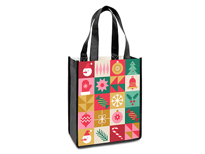 Сумка из нетканого материала PET с возможностью полноцветной печати (Чёрный)