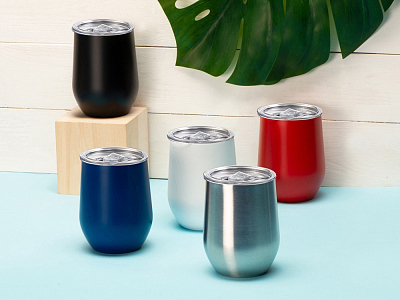 Вакуумная термокружка Sense, непротекаемая крышка