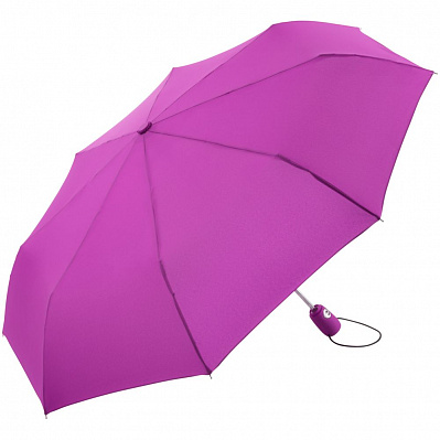 Зонт складной AOC  (Ярко-розовый)