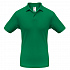 Рубашка поло Safran зеленая - Фото 1