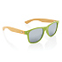 Солнцезащитные очки Wheat straw с бамбуковыми дужками - Фото 1