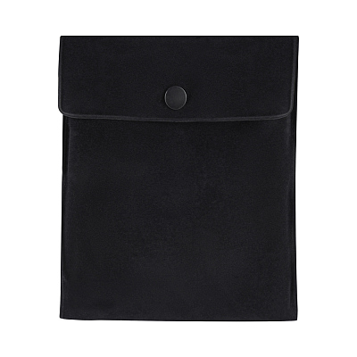 Подушка для самолёта WENGER, надувная, чёрная, флис, беруши в комплекте