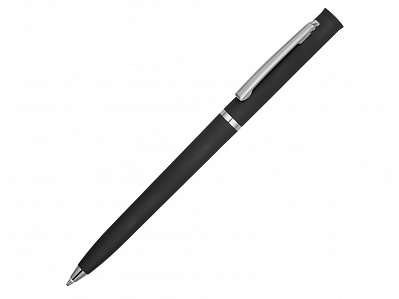 Ручка пластиковая шариковая Navi soft-touch (Черный)