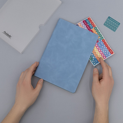 Ежедневник Верона (Verona) недатированный, голубой