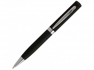Ручка металлическая шариковая Soft (Черный/серебристый)