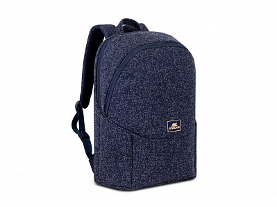 Стильный городской рюкзак с отделением для ноутбука 15.6 (Темно-синий)