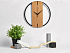 Деревянные часы с металлическим ободом Time Wheel - Фото 6