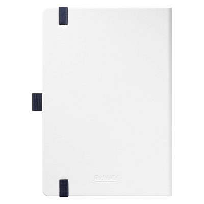 Ежедневник Арктик (Arctic) недатированный, белый/синий