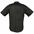Рубашка мужская с коротким рукавом Brisbane, черная - Фото 2