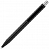Ручка шариковая Chromatic, черная с серебристым - Фото 3