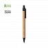 Ручка шариковая YARDEN, черный, натуральная пробка, пшеничная солома, ABS пластик, 13,7 см - Фото 2