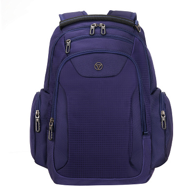 Рюкзак TORBER XPLOR с отделением для ноутбука 15.6", темно-синий, полиэстер, 44х30х15,5 см, 21 л (Синий)