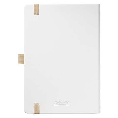 Ежедневник Arctic недатированный, белый/серый