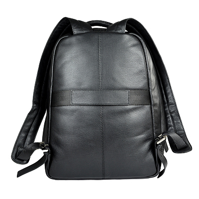 Рюкзак мужской Cross Renovar Black, кожа наппа, комбинированная фактурная и гладкая, чёрный