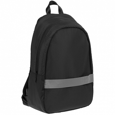 Рюкзак tagBag со светоотражающим элементом  (Черный)