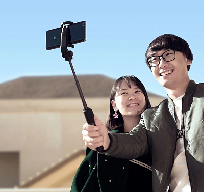 Монопод-трипод Xiaomi Mi Selfie Stick Tripod Bluetooth, черный