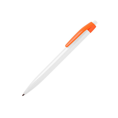 Ручка пластиковая Pim, оранжевая (Оранжевый)