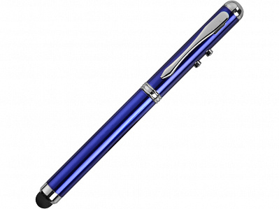 Ручка-стилус шариковая Каспер 3 в 1 (Синий)