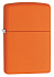 Зажигалка ZIPPO Classic с покрытием Orange Matte, латунь/сталь, оранжевая, матовая, 38x13x57 мм - Фото 1