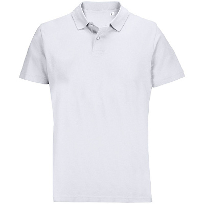 Рубашка поло унисекс Pulse, белая (Белый)