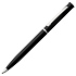 Ручка шариковая Euro Chrome, черная - Фото 1