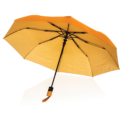 Автоматический зонт Impact из rPET AWARE™ 190T, d97 см (Солнечный оранжевый;)
