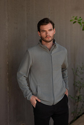 Куртка флисовая мужская Helsinki, темно-синяя