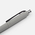 Ручка шариковая Prodir DS8 PRR-T Soft Touch, серая - Фото 4