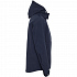 Куртка мужская Hooded Softshell темно-синяя - Фото 2