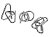 Набор из 3 металлических головоломок в мешочках Enigma - Фото 2