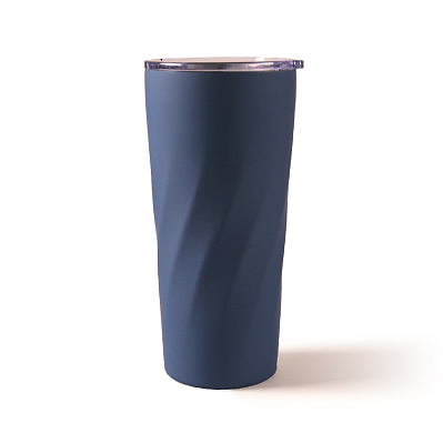 Термокружка RADMIR soft touch 600 мл (Тёмно-синий)