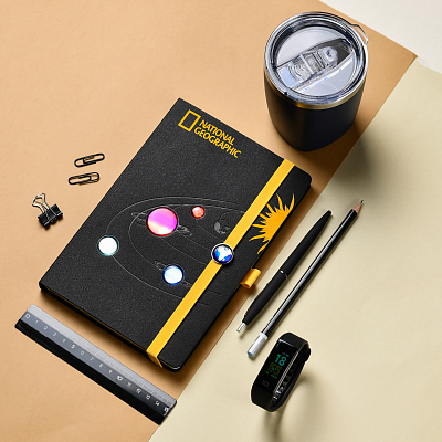 Термокружка вакуумная Вива (Viva), черная