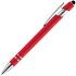 Ручка шариковая Pointer Soft Touch со стилусом, красная - Фото 2