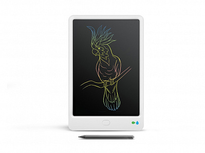 Планшет для рисования Pic-Pad Rainbow с ЖК экраном (Белый, черный)